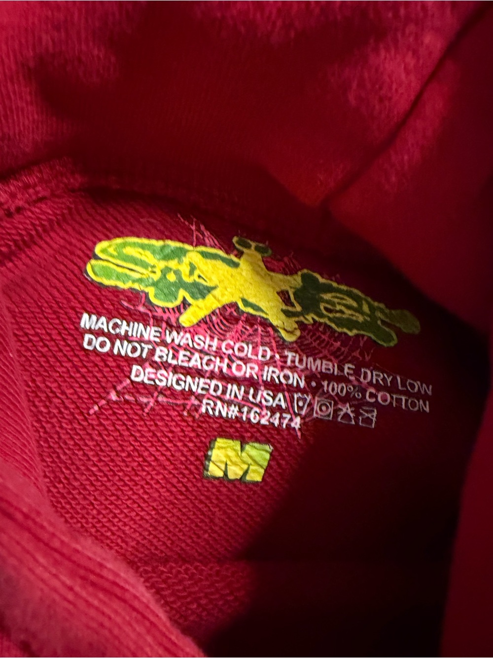 Sp5der Og Web V2 Hoodie - Picture 6 of 6